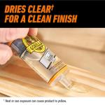 Gorilla 2 Part Epoxy, Clear Epoxy, 0.85 Ounce Syringe (Pack of 1) - 5 Minute Set, Incredibly Strong Bonding