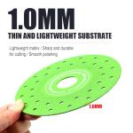 3PCS 4.5" Ultra Thin Diamond Grinding Discs Air Brazed Cutting Blades for Ceramic/Glass/Marble/Granite Angle Grinder Saw Blade Set (1)