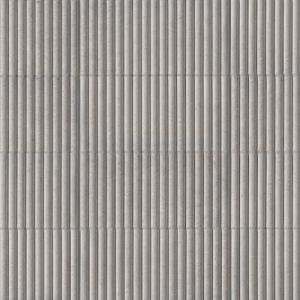 MSI Serata Harmona Terranova Matte Porcelain Convex Fluted Limestone Look Wall Tile for Bathroom, Kitchen Backsplash, Accent Wall Tile, and Shower Wall Tile, Sample Tile