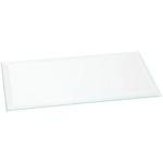 Plymor 3" x 6" Rectangle, 3mm Thick Beveled Clear Glass
