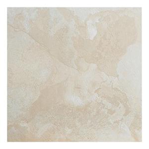 Tivoli Self Adhesive Vinyl Floor Tiles, 45 Tiles - 12" x 12", White Slate - Peel & Stick, DIY Flooring for Kitchen, Dining Room, Bedrooms, Basements & Bathrooms by Achim Home Decor