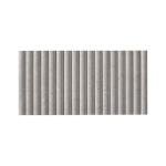 MSI Serata Harmona Terranova Matte Porcelain Convex Fluted Limestone Look Wall Tile for Bathroom, Kitchen Backsplash, Accent Wall Tile, and Shower Wall Tile, Sample Tile
