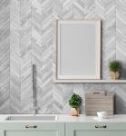 DICOFUN 10-Sheet White Wood Peel and Stick Backsplash, Vintage PVC Stick on Backsplash Wall Tiles for Kitchen and Bathroom