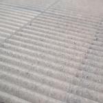 MSI Serata Harmona Terranova Matte Porcelain Convex Fluted Limestone Look Wall Tile for Bathroom, Kitchen Backsplash, Accent Wall Tile, and Shower Wall Tile, Sample Tile