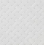 MSI White and Gray Matte Basketweave Porcelain Tile for Kitchen Backsplash, Floor Tile, Wall Tile for Bathroom, Shower Wall Tile, Mesh Mounted Mosaic Tile, Sample