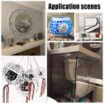 PH PandaHall 260g 0.5 inch Triangle Glass Mirror Tiles Mini Glass Decorative Mosaic Tiles for Home Decoration Crafts Jewelry Making, Clear