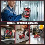 SundpeyPRO Electric Glass Suction Cup - 10" Heavy Duty Window Suction Cup Max Load 662lbs with 2 x 3.0Ah Batteries & Charger & Digital Display & 4 Layer Leakproof for Glass Tile Granite Windshields