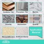 LEKOMESH Tile Blade 4.5"/115mm Diamond Saw Blade Hexagon Design for Cutting and Grinding Granite Marble Ceramic Porcelain Tile,Arbor 7/8"-5/8"