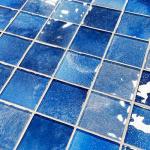 9 Sheets Glass Mosaic Tiles Backsplash, Pool Tiles,12" x 12" Kitchen Backsplash Tile