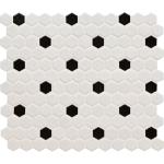MSI Adelaide White Hexagon Matte Porcelain Floor and Wall Tile Tile for Kitchen Backsplash, Bathroom, Accent Wall Tile, and Shower Wall Tile, Sample