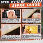 1.18" X 235" Heavy Duty Clear Double Sided Tape – Strong Double Sided Adhesive Tape – Wall Decoration, DIY, Office and Home Projects, No Tools Needed | Works on Tile, Glass, Wood, Metal, and Plastic