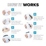 MagicEzy Stone RepairEzy (Chocolate Brown): Stone Fix - Repair Chipped and Cracked Granite Tiles and Countertops Fast - Marble, Granite and Travertine Repair Kit - Super Strong