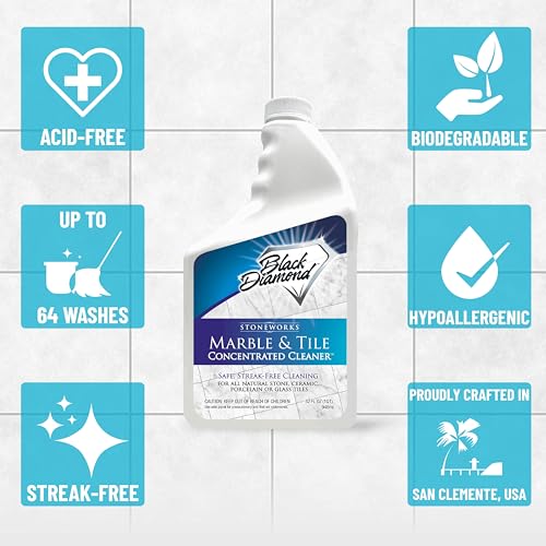 No-Rinse Marble & Tile Floor Cleaner 1 Quart