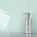 Light Green 4x12 Inch Glass Subway Tiles