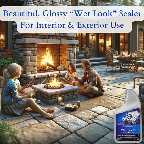 Natural Stone Sealer for Durable Gloss Protection