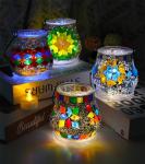 Deep Blue Stained Glass Mosaic Tiles - 520pcs