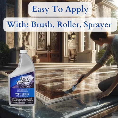Natural Stone Sealer for Durable Gloss Protection