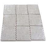 Moleanos Beige Hexagon Mosaic Tile for Shower