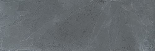 Montauk Black 12x4 Inch Slate Subway Tile