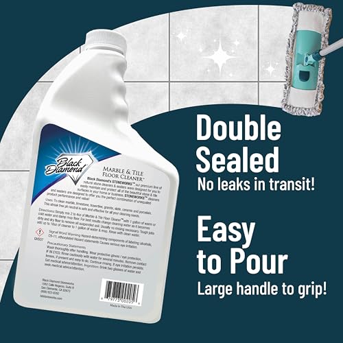 No-Rinse Marble & Tile Floor Cleaner 1 Quart
