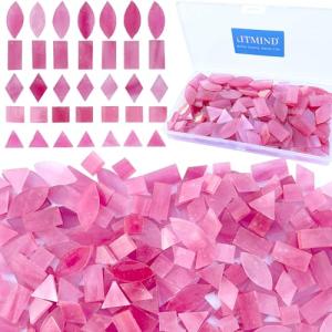 LITMIND ICY Pink Mosaic Tiles - 240 Pieces