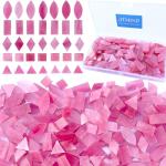 LITMIND ICY Pink Mosaic Tiles - 240 Pieces