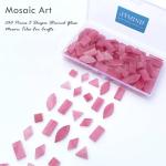 LITMIND ICY Pink Mosaic Tiles - 240 Pieces
