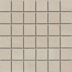 Ivory Matte Porcelain Mosaic Tile, 12x12 Inches