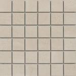 Ivory Matte Porcelain Mosaic Tile, 12x12 Inches