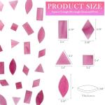 LITMIND ICY Pink Mosaic Tiles - 240 Pieces