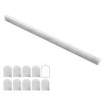 Carrara White Marble Pencil Liner Tile Trim