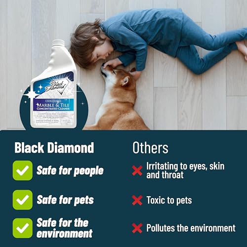 No-Rinse Marble & Tile Floor Cleaner 1 Quart