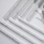 Carrara White Marble Pencil Liner Tile Trim