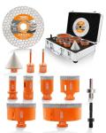 Diamond Hole Saw Kit - 11 Pieces for Tiles