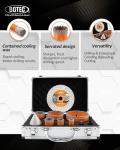 Diamond Hole Saw Kit - 11 Pieces for Tiles