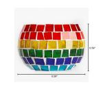 Mixed Color Glass Mosaic Tiles - 130pcs