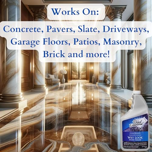 Natural Stone Sealer for Durable Gloss Protection