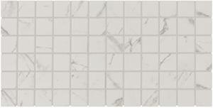 Daltile 2" x 2" Matte Calacatta Mosaic Tile