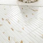 Calacatta Gold 12x12 Matte Porcelain Mosaic Tile