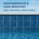 Santa Catalina Aquamarine 6x6 Glossy Porcelain Tile