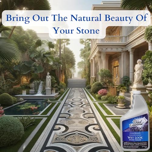Natural Stone Sealer for Durable Gloss Protection