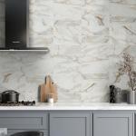 MSI Calacatta Gold Subway Matte Porcelain Floor and Wall Tile - Kitchen Backsplash, Bathroom, Accent Wall, Shower - Sample
