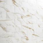 MSI Calacatta Gold Subway Matte Porcelain Floor and Wall Tile - Kitchen Backsplash, Bathroom, Accent Wall, Shower - Sample