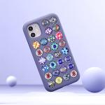 Aipridy 200 Pieces 12mm Mosaic Printed Glass Dome Cabochons Mixed Color Flower Pattern Half Round Crafts Mosaic Tiles for Photo Pendant Jewelry Making (12mm, Mosaic)