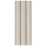 MSI Serata Vibra Parchment 6 in. x 16 in. Matte Porcelain Slat Fluted Limestone Look Wall Tile for Bathroom, Kitchen Backsplash, Accent Wall Tile, and Shower Wall Tile