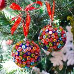 Youway Style Millefiori Mosaic Tiles for Crafts, Mosaic Glass Pieces,No-Hole Millefiori Glass Beads, Mosaic Kits for DIY Holiday Ornaments