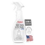 Headstone Cleaner for Graves & Memorials, Granite Cleaner, Removes Dirt & Plant Growth, Natural Luster to Restore & Guard Granite, Stone,Tile, Travertine, Concrete,Limestone,Slate,Marble 10.14 Fl Oz