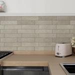 Colamo 10pcs Rock Grey Peel and Stick Wall Tiles, Self Adhesive Matte Faux Stone Brick for Accent Wall Tiles,Stick on Backsplash for Kitchen Living Room,Bedroom,Bathroom,Fireplace