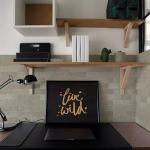 Colamo 10pcs Rock Grey Peel and Stick Wall Tiles, Self Adhesive Matte Faux Stone Brick for Accent Wall Tiles,Stick on Backsplash for Kitchen Living Room,Bedroom,Bathroom,Fireplace