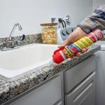 Flex Caulk, Silicone, Waterproof & Weatherproof Sealant, Strong, Indoor, Outdoor, Bath, Kitchen, Shower, Sink, Window, Baseboards, Door, RV, Roof, Wood, Glass, Tile, Marine, Clear, 6.5 oz, 1-Pack